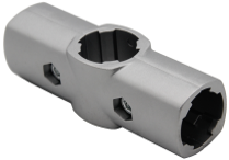MODULAR SOLUTION D28 CONNECTOR<BR>CONNECTOR SHAFT TO DUAL END INLINE